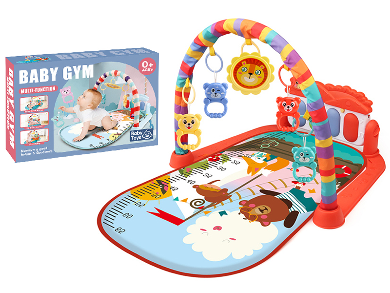 Red Pedal Piano Fitness Blanket