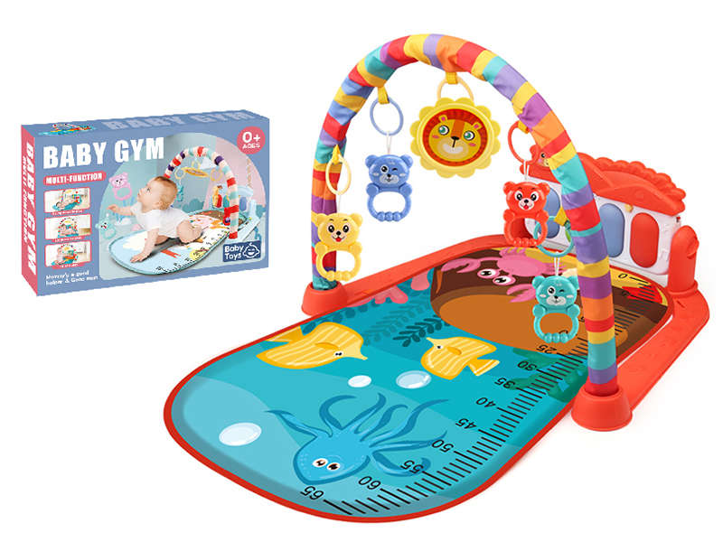 Red Pedal Piano Fitness Blanket