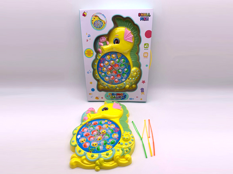 Seahorse Rotating Music Fishing Plate