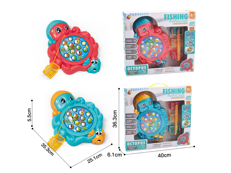 Octopus Spinning Fishing Toy