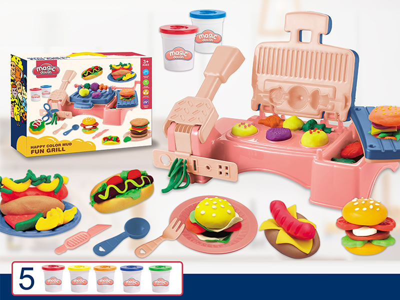 Barbecue Colored Mud Set