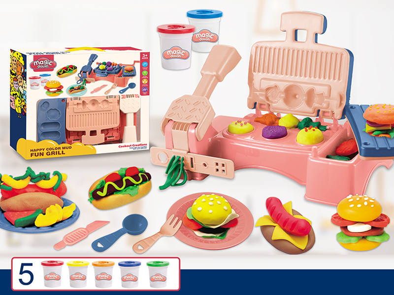 Barbecue Colored Mud Set