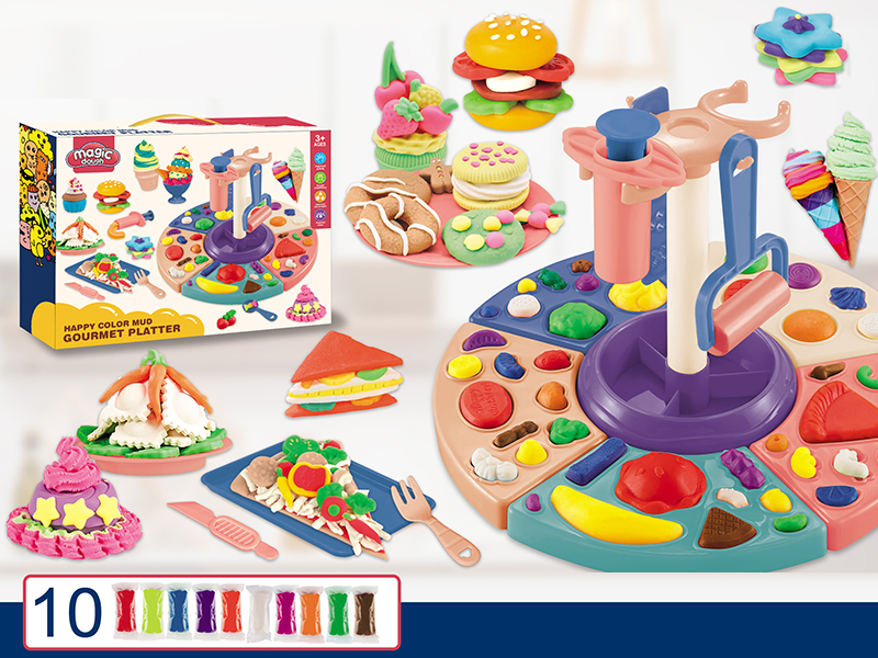 Gourmet Platter Colored Mud Set