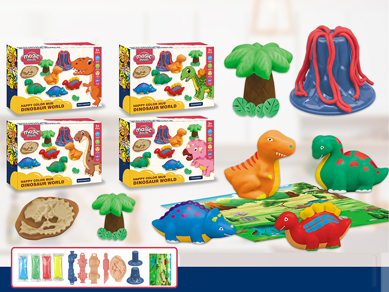 Dinosaur Colored Mud