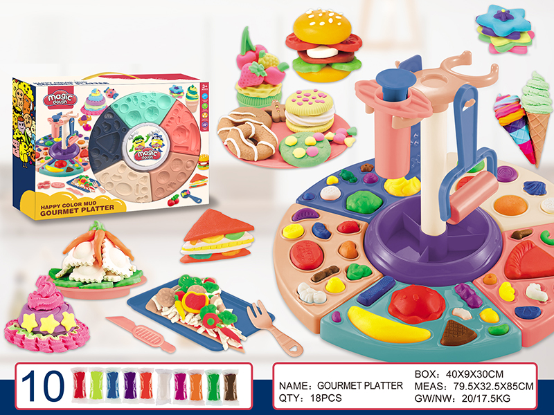 Gourmet Platter Colored Mud Set