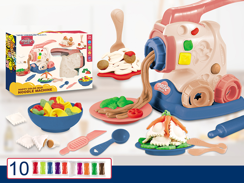 Noodle Machine Colored Mud Set
