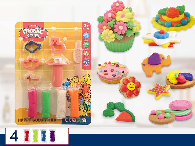 Animal Colored Mud Set