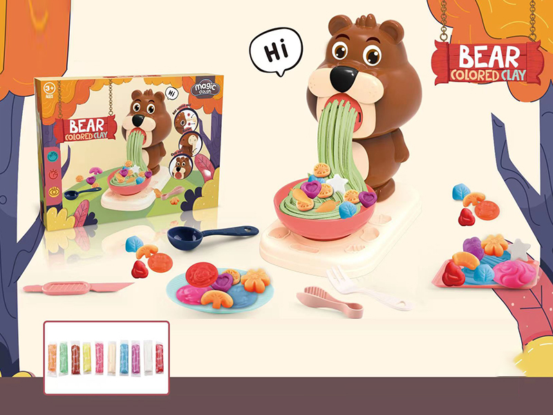 Bear Colored Mud Set