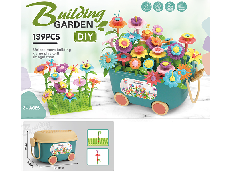 DIY Building Garden 139PCS