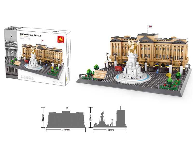 Buckingham Palace, London, England Building Blocks 1695PCS