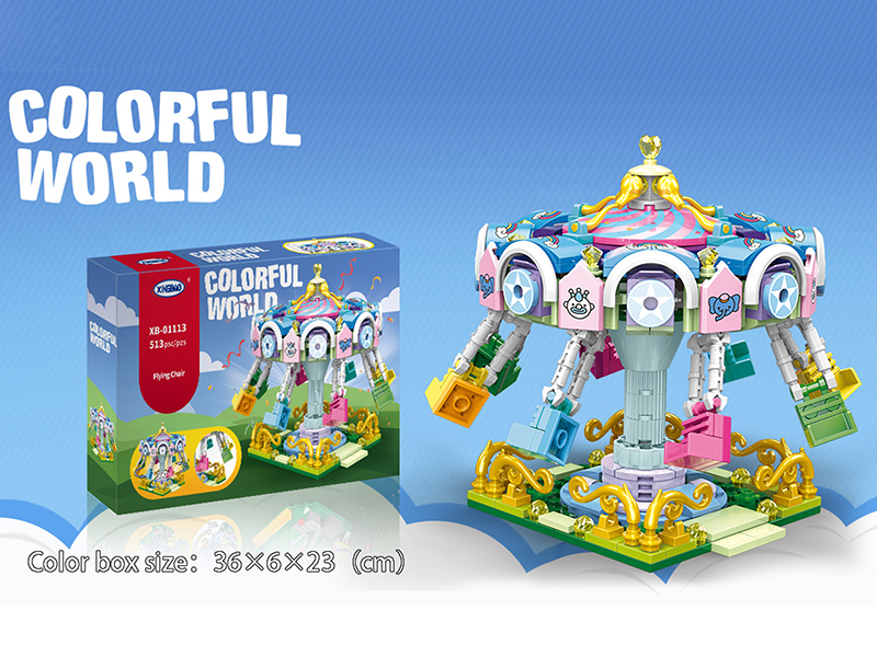 Flying Chair Building Blocks 513pcs
