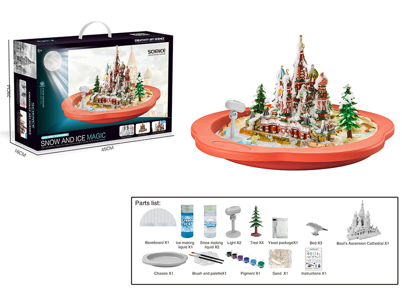 Science Experiment Scene Making Snow - Vasily Cathedral Of The Ascension