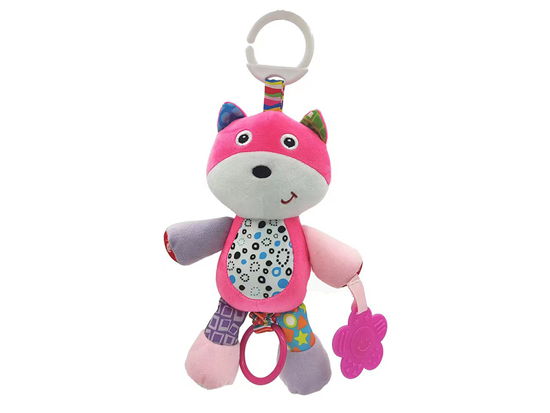 Plush Fox Pull String Doll Bedside Bell