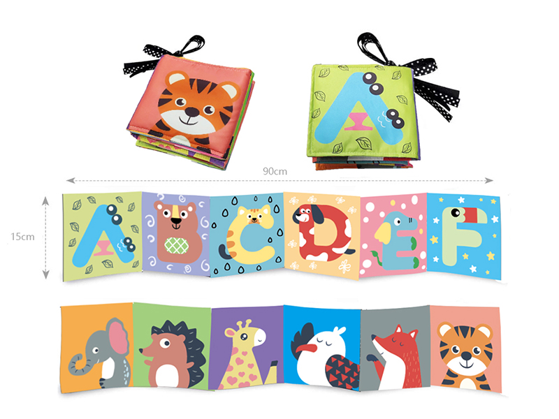 Multicolor Bed Surround Cloth Book