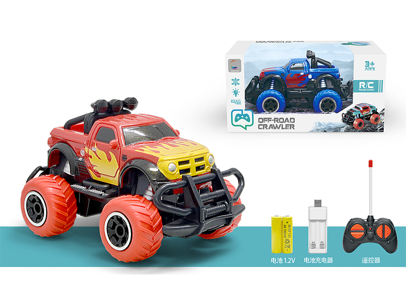 R/C 4CH Off Road Pickup Graffiti Vehicle