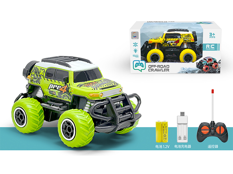 R/C 4CH Off Road Toyota Kuruze Graffiti Car