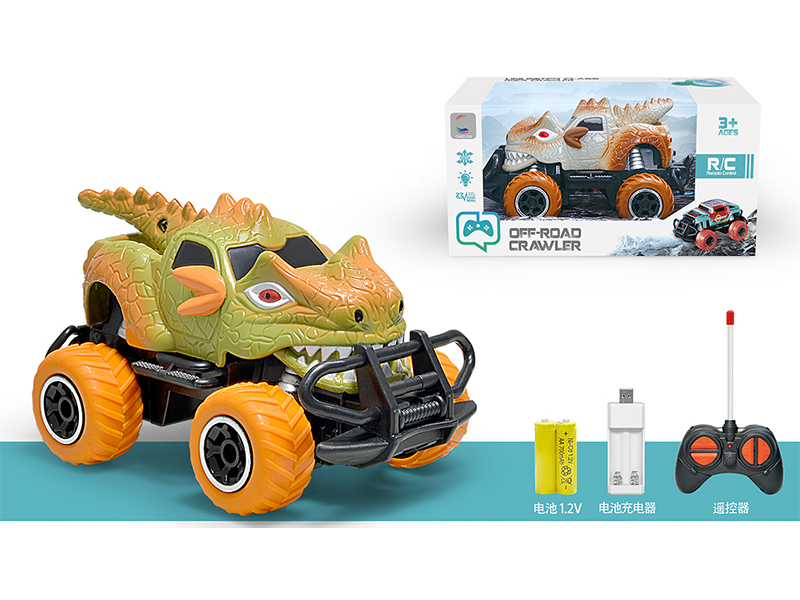 R/C 4CH Off Road Dinosaur Car