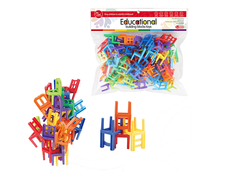 DIY Jenga Chair Building Blocks(About 70PCS)