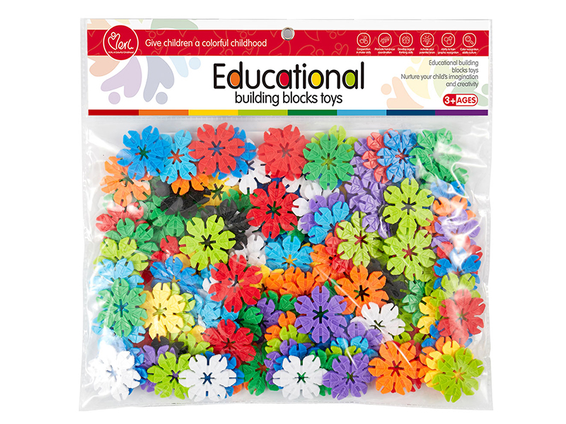 DIY Snowflake Building Blocks (About 140PCS)