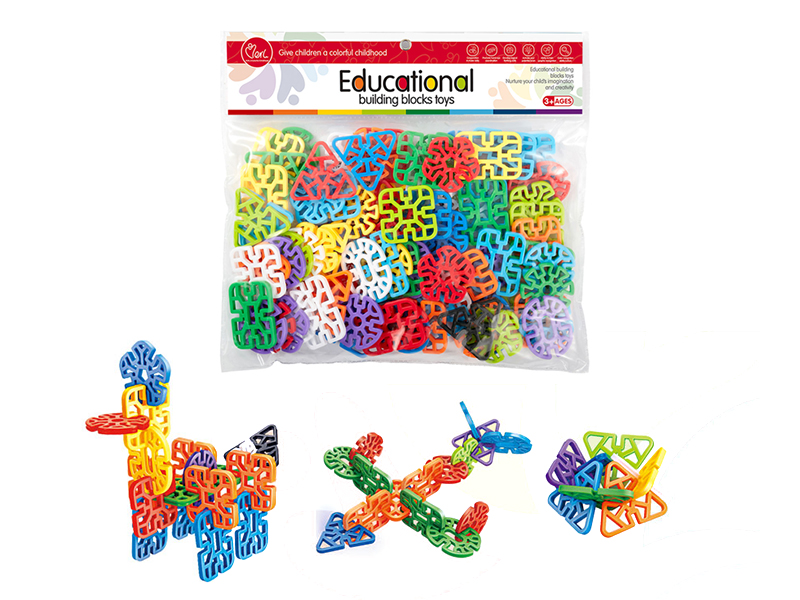 DIY Snowflake Building Blocks (About 70PCS)