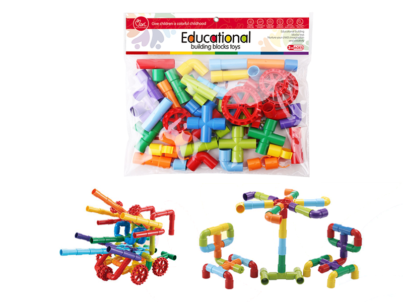 DIY Pipeline Building Blocks(About 48PCS)