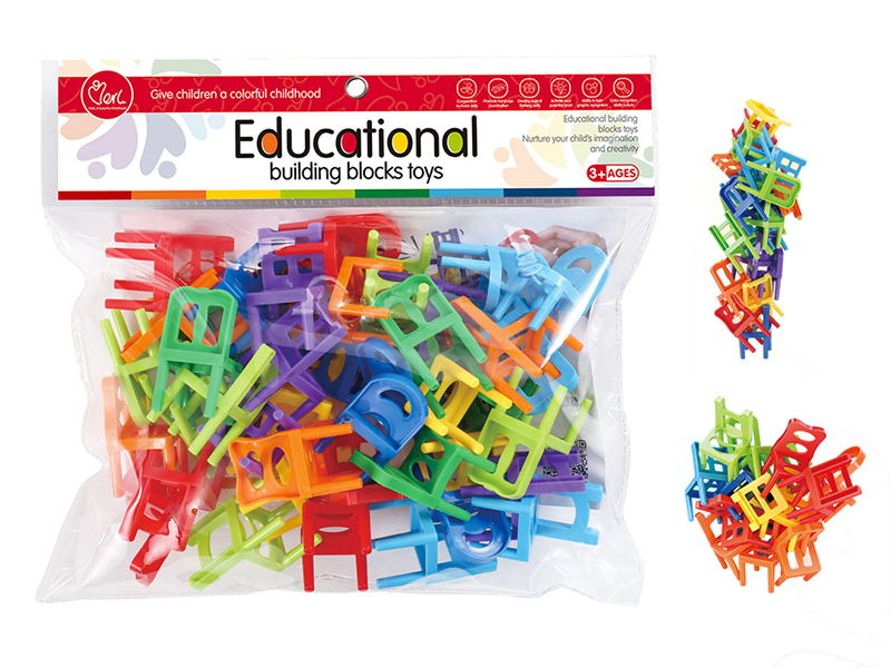 DIY Jenga Chair Building Blocks(About 40PCS)