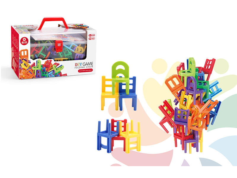 DIY Jenga Chair Building Blocks(About 84PCS)