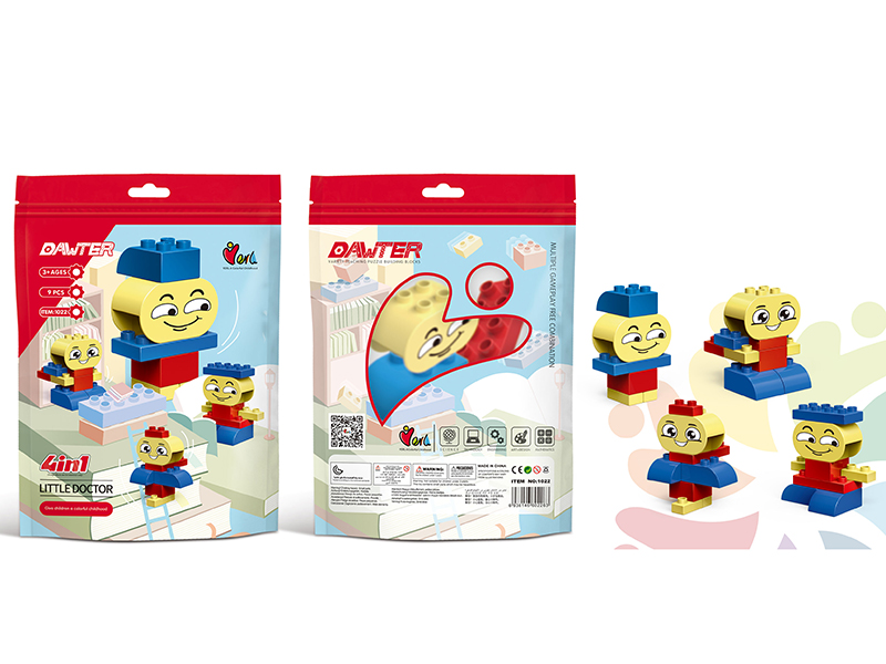 Little Doctor Large Particles Building Blocks(9PCS)