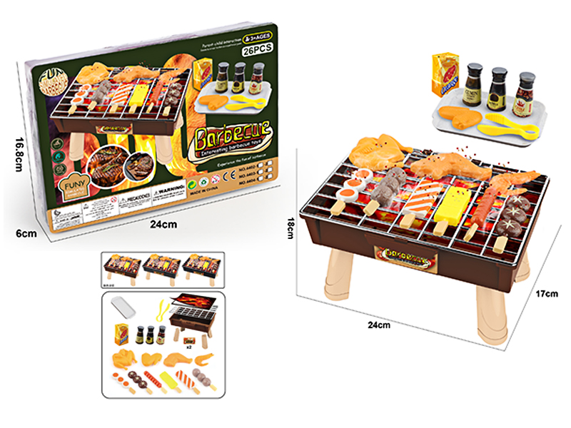 Family Barbecue Toy Set