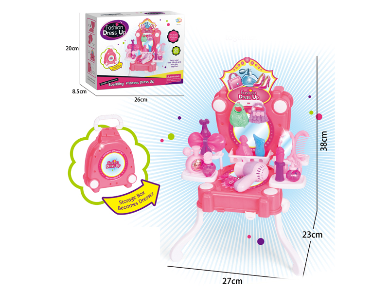 Jewelry Storage Desk Toy Set