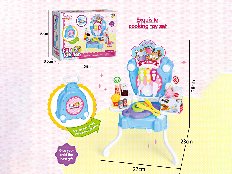 Tableware Storage Table Toy Set