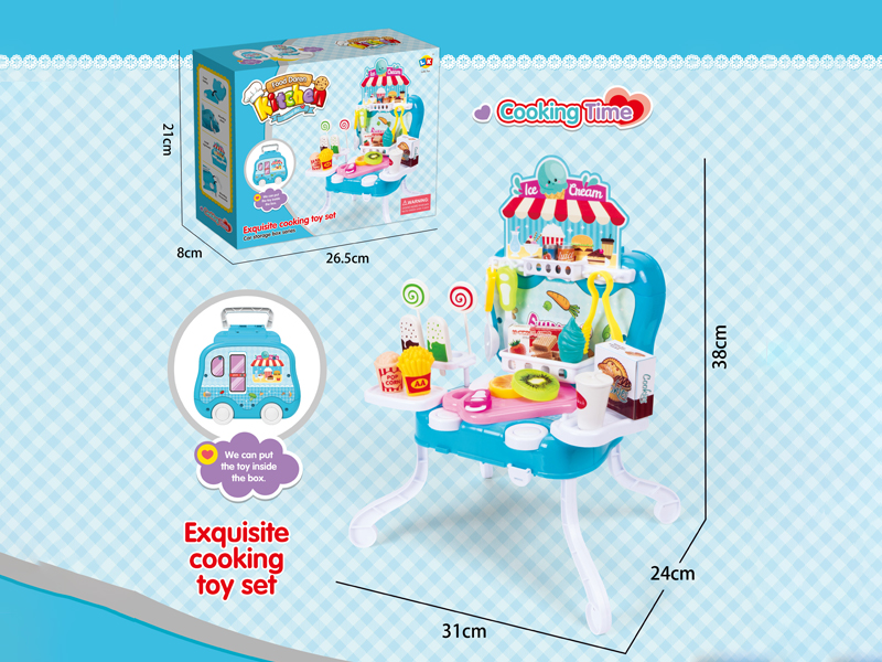Tableware Storage Table Toy Set