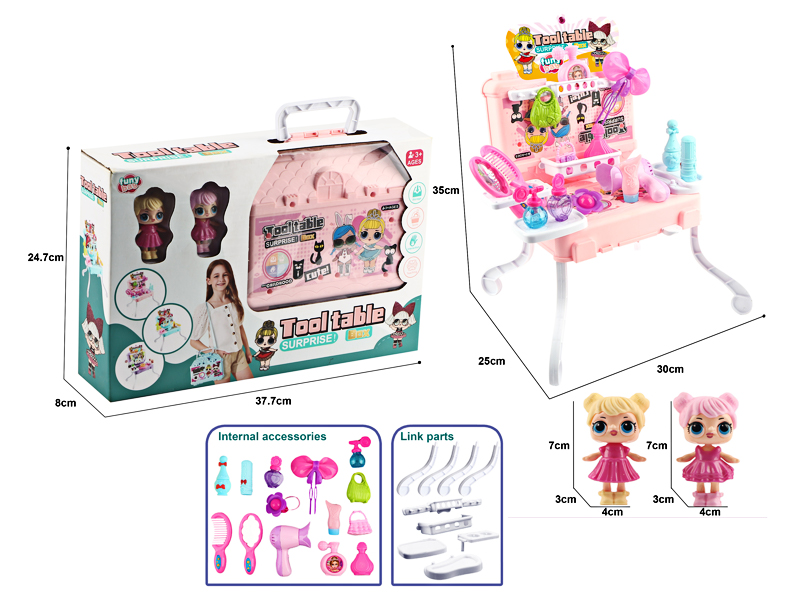 Surprise Doll Villa Accessories Toy Set