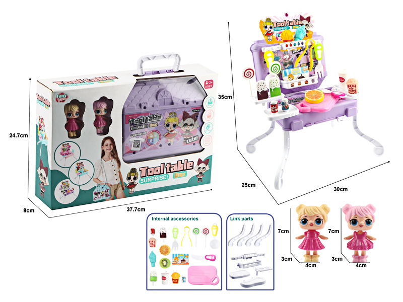 Surprise Doll Villa Tableware Toy Set