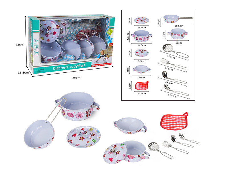 Printed Tableware 10PCS