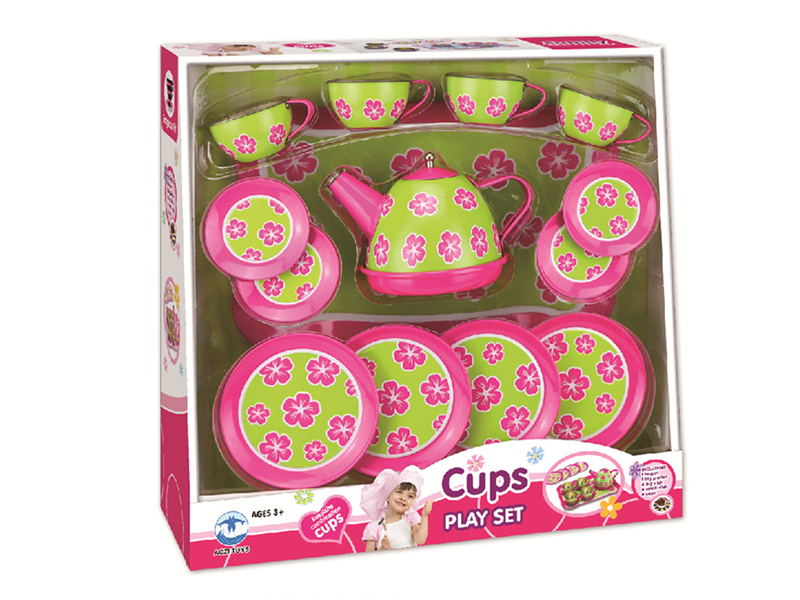 Printed Tea Set 15pcs