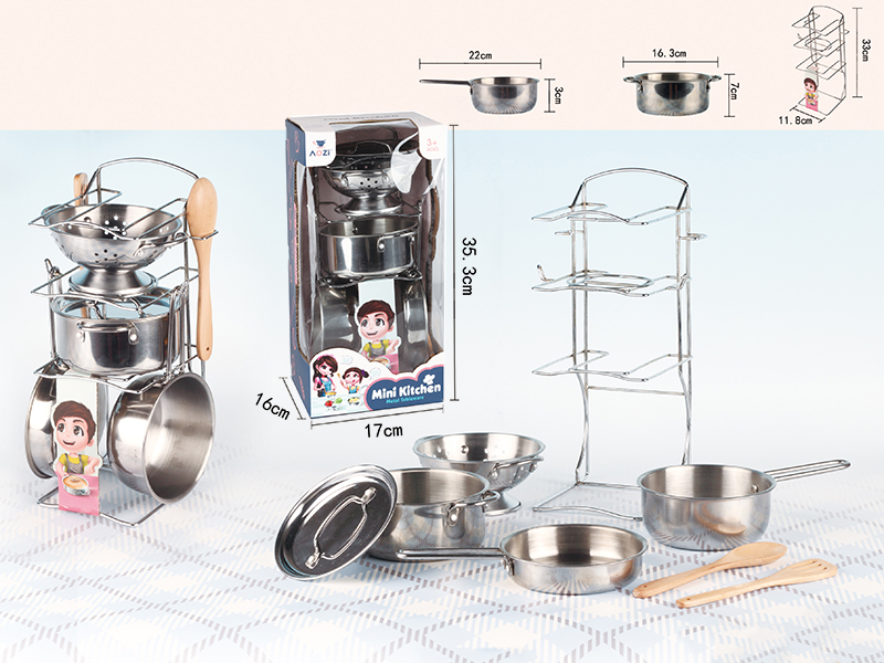 Stainless Steel Tableware 8pcs