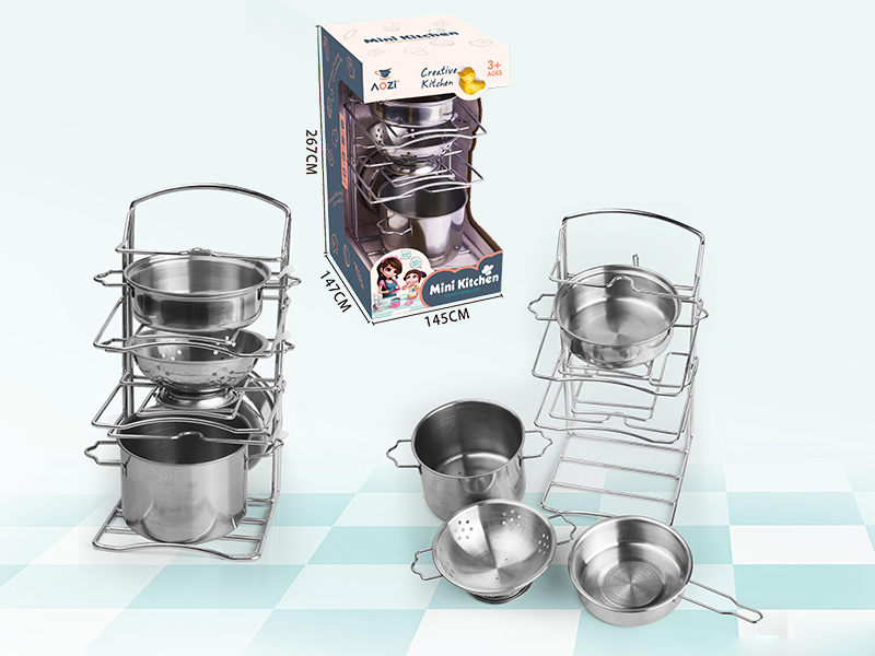 Stainless Steel Tableware 7pcs
