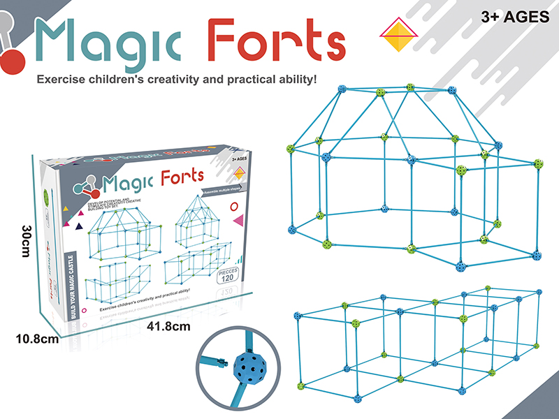 120pcs/DIY Castle Build /DIY Tent