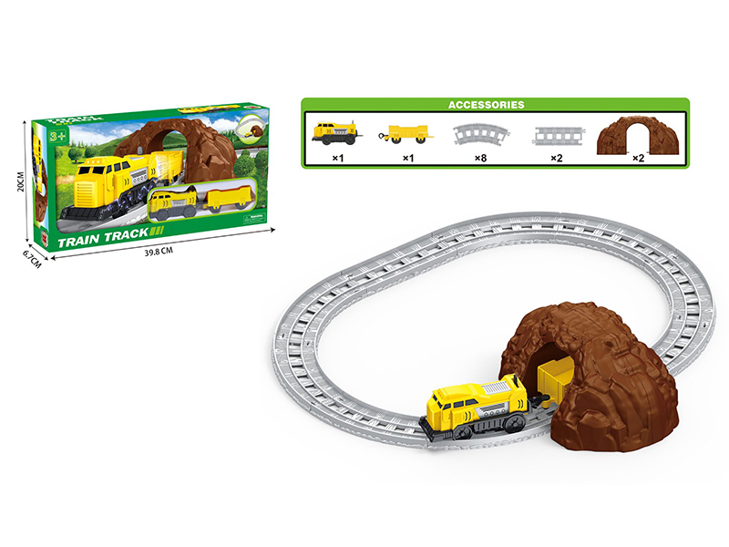 B/O Train Track Toy Set