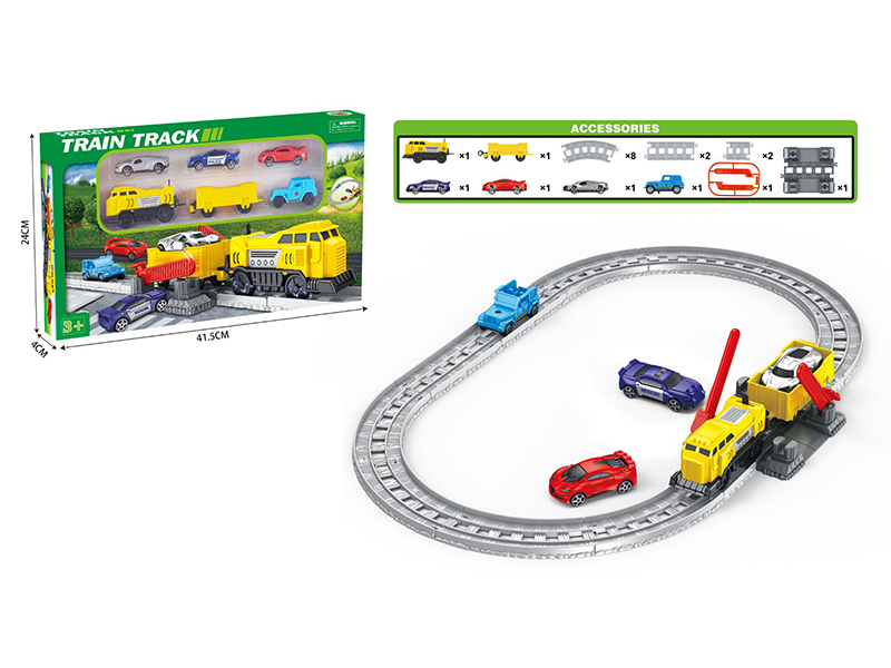 B/O Train Track Toy Set