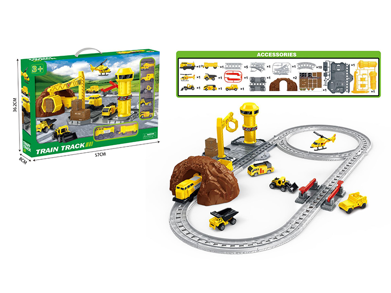 B/O Train Track Toy Set