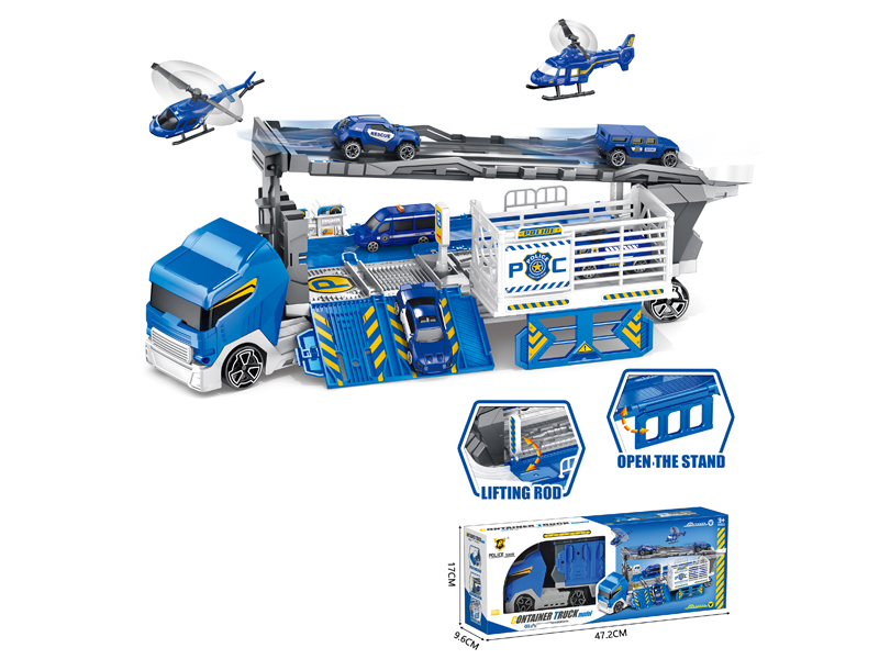 Container Car Toy Set