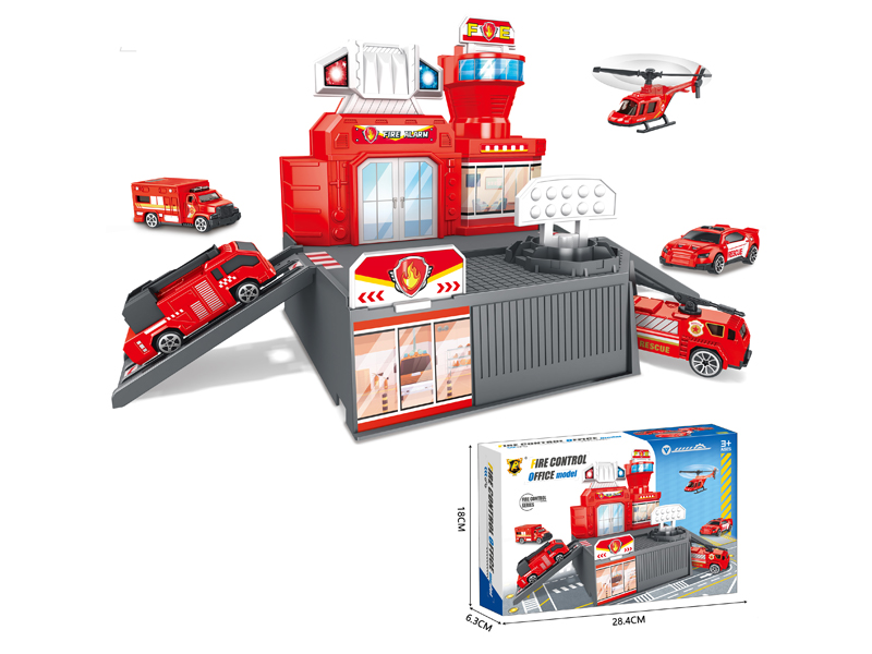 Fire Base Toy Set