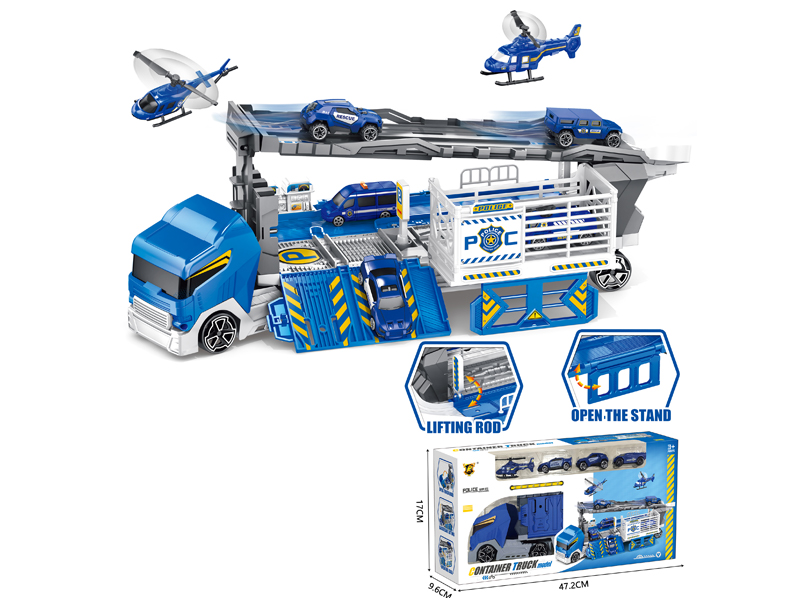 Container Car Toy Set