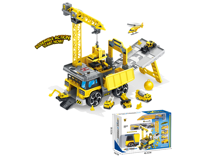 Engineering Car Toy Set