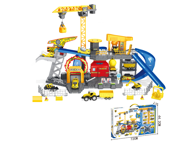 Engineering Parking Lot Toy Set