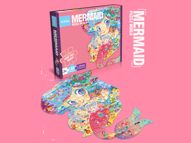 180Pcs Mermaid Jigsaw Puzzle