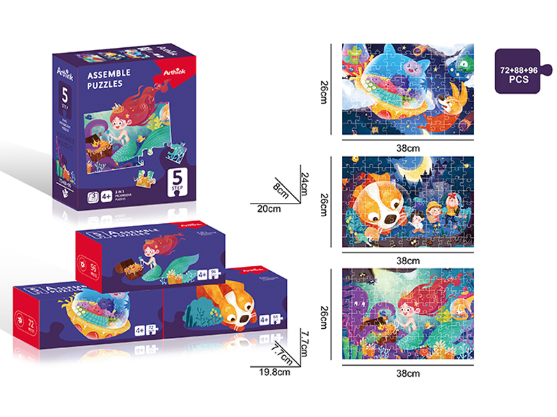 Level 5 Puzzle 3 In 1