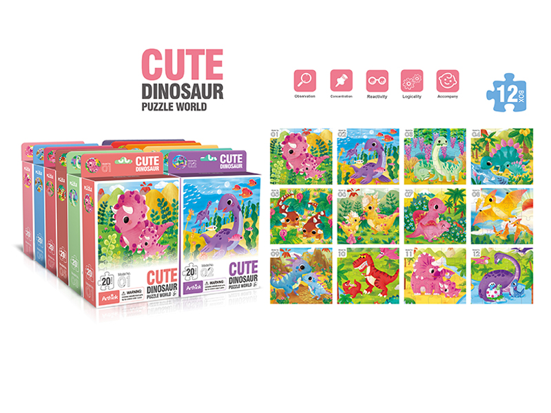 Dinosaur Paradise Puzzle